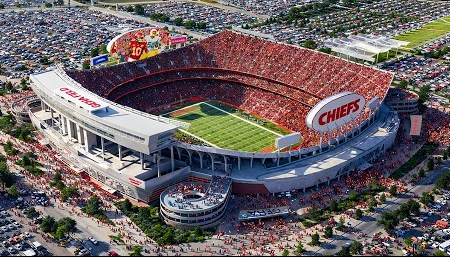 Game-day transportation to Arrowhead Stadium for Kansas City Chiefs games