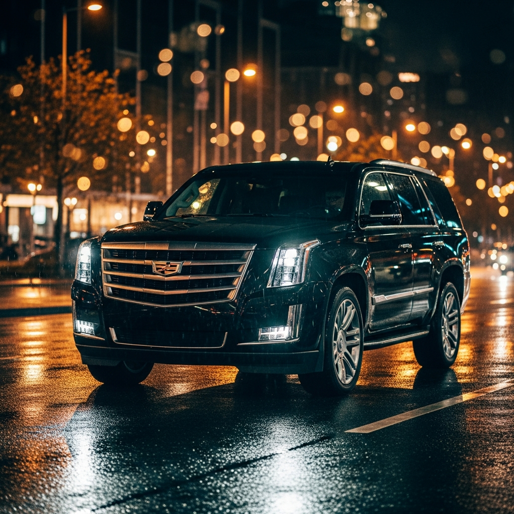 Luxury SUV wedding Kansas City